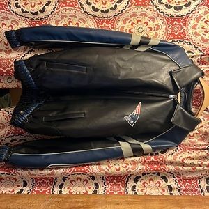 Patriots leather jacket
